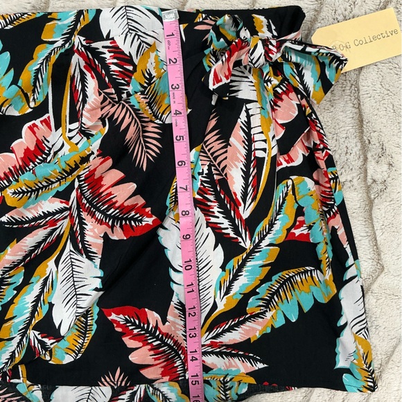 NWT Band of Gypsies Black Tropical 2 Piece Set - Picture 9 of 12